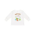 thumbnail image 1 of Inktastic Happy Easter Bunny with Eggs and Carrot Boys or Girls Long Sleeve Toddler T-Shirt, 1 of 5