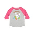 thumbnail image 1 of Inktastic Happy Easter Bunny with Eggs and Carrot Boys or Girls Toddler T-Shirt, 1 of 5
