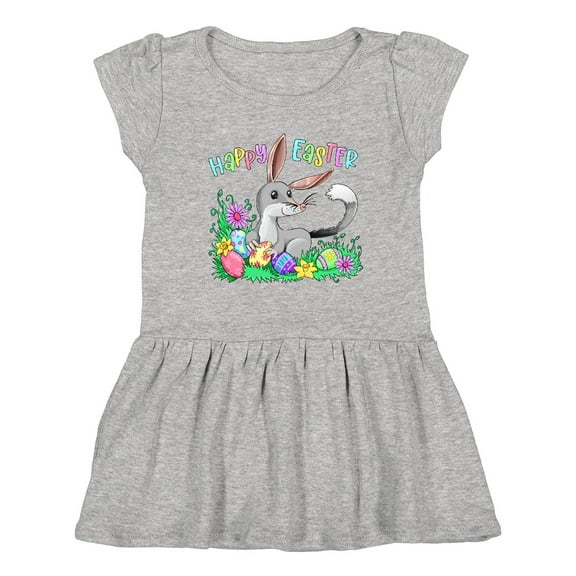 Inktastic Happy Easter Cute Easter Bilby Girls Toddler Dress