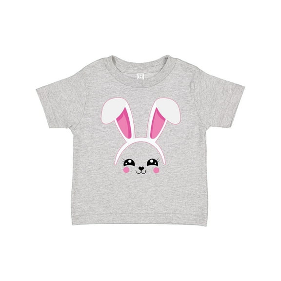 Inktastic Happy Easter Cute Pink Bunny Face Boys or Girls Baby T-Shirt