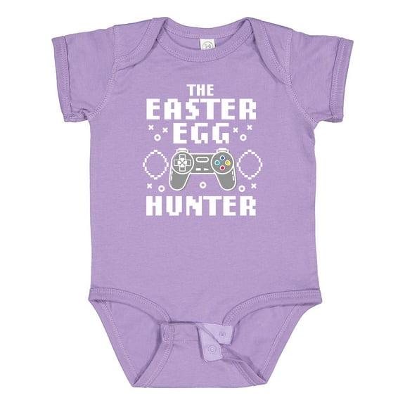 Inktastic Happy Easter The Easter Egg Hunter Gamer Boys or Girls Baby Bodysuit