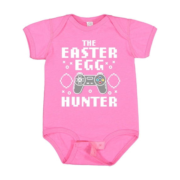 Inktastic Happy Easter The Easter Egg Hunter Gamer Boys or Girls Baby Bodysuit