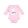 thumbnail image 1 of Inktastic Happy Easter The Easter Egg Hunter Gamer Boys or Girls Long Sleeve Baby Bodysuit, 1 of 5