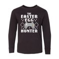 thumbnail image 1 of Inktastic Happy Easter The Easter Egg Hunter Gamer Long Sleeve Youth T-Shirt, 1 of 5