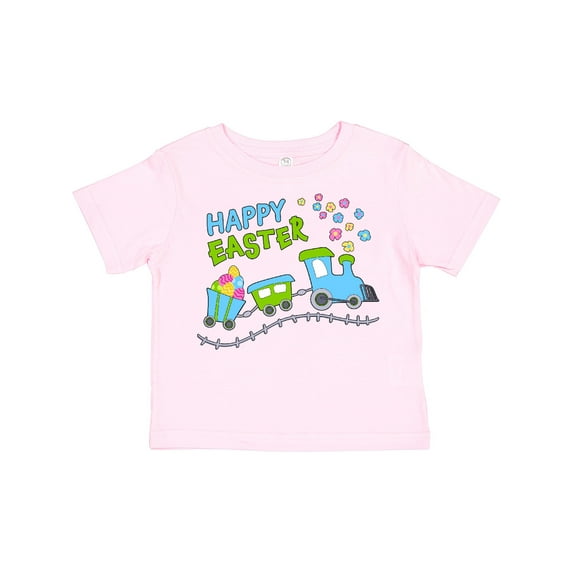 Inktastic Happy Easter Train Boys or Girls Toddler T-Shirt