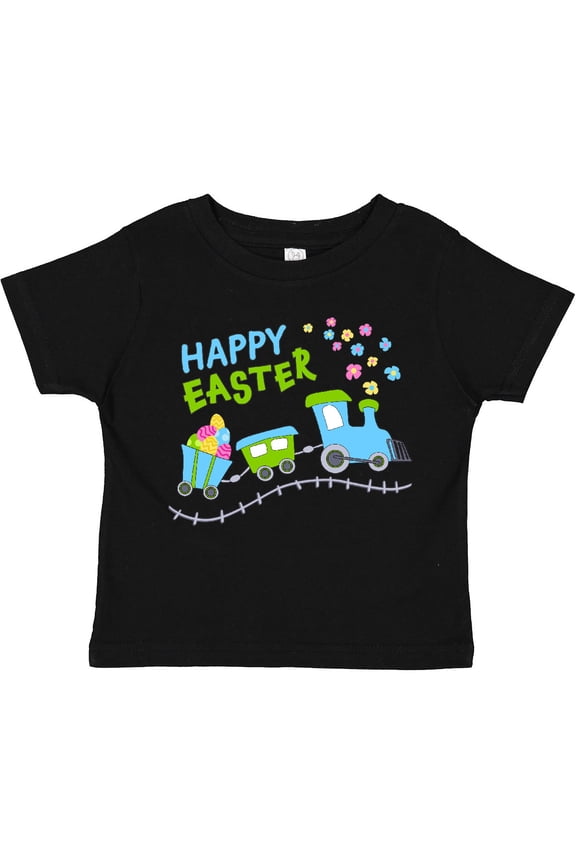 Happy Easter Train Boys or Girls Toddler T-Shirt