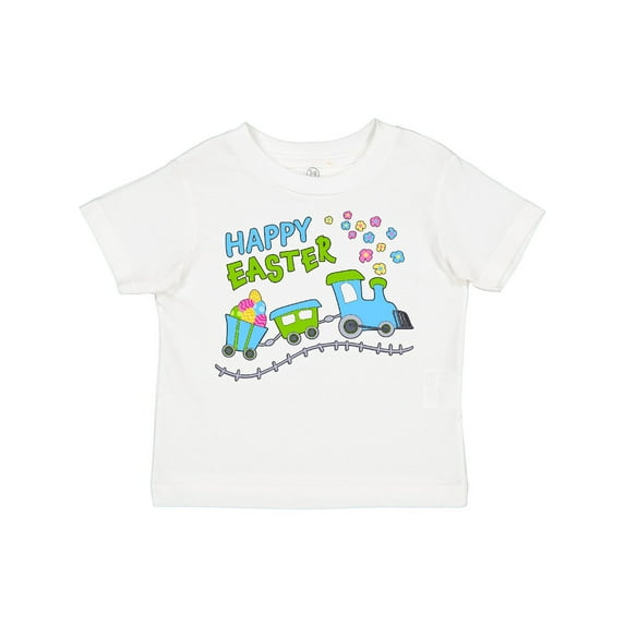 Inktastic Happy Easter Train Boys or Girls Toddler T-Shirt