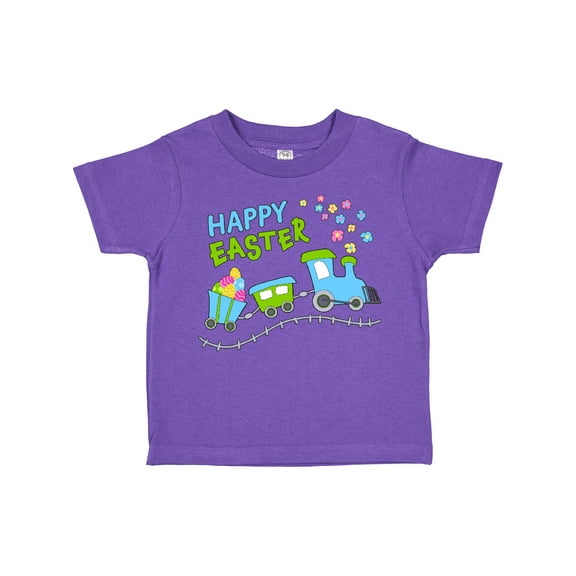 Inktastic Happy Easter Train Boys or Girls Toddler T-Shirt
