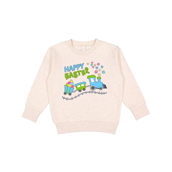 Inktastic Happy Easter Train Toddler Sweatshirt
