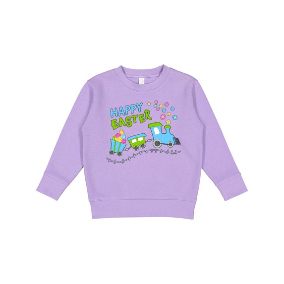 Inktastic Happy Easter Train Toddler Sweatshirt
