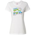 thumbnail image 1 of Inktastic Happy Easter Train Women's T-Shirt, 1 of 5