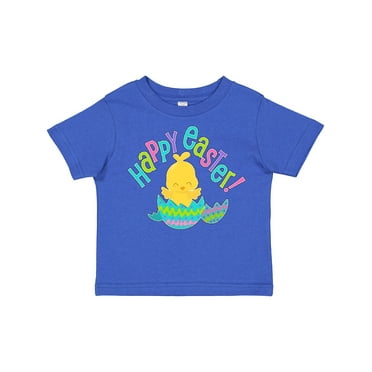 Inktastic Happy Easter- cute chick just hatched Boys or Girls Toddler T-Shirt