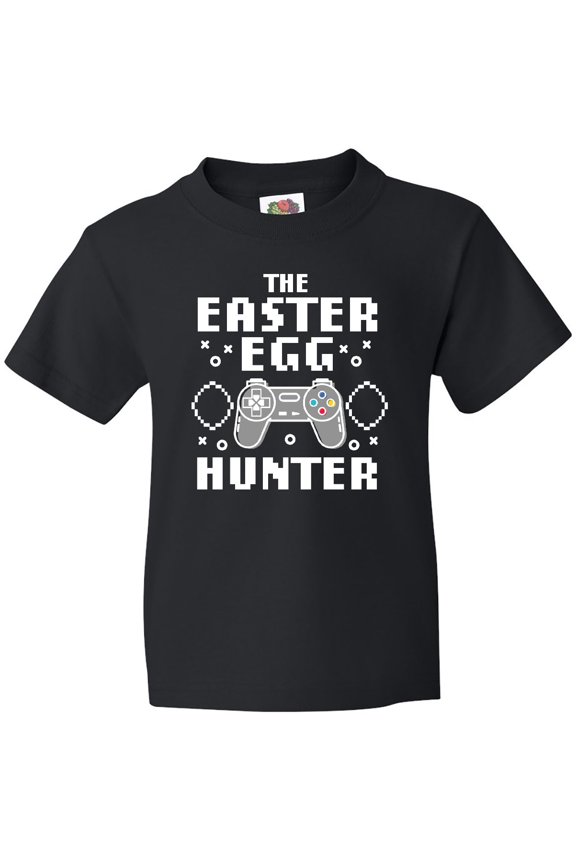 Happy Easter the Easter Egg Hunter Gamer Youth T-Shirt