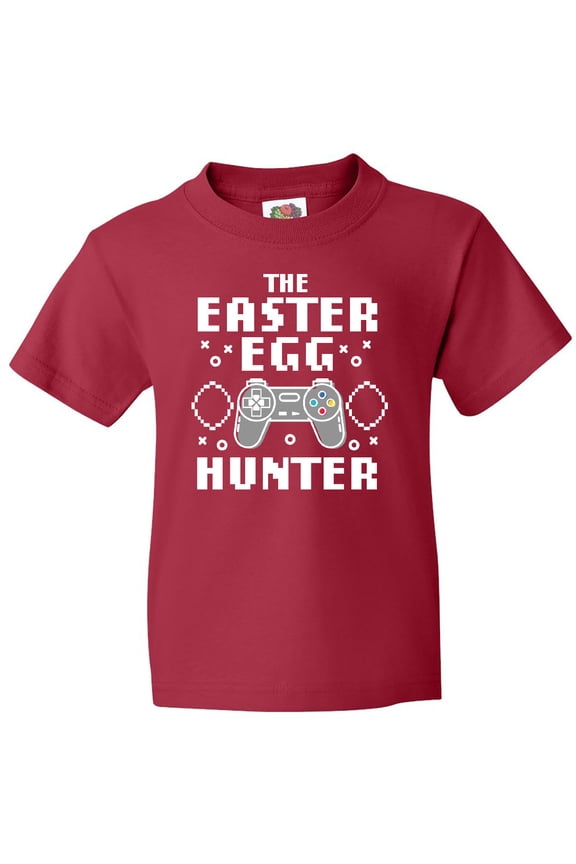 Happy Easter the Easter Egg Hunter Gamer Youth T-Shirt