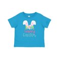 thumbnail image 1 of Inktastic Happy Easter with Bunny Ears and Flowers Boys or Girls Baby T-Shirt, 1 of 5