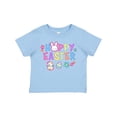thumbnail image 1 of Inktastic Happy Easter with Bunny Face and Easter Eggs Girls Toddler T-Shirt, 1 of 5