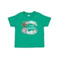 thumbnail image 1 of Inktastic Happy Easter with Cross and Flowers Boys or Girls Baby T-Shirt, 1 of 5