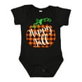 thumbnail image 1 of Inktastic Happy Fall Plaid Pumpkin Boys or Girls Baby Bodysuit, 1 of 5