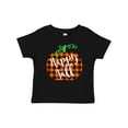 thumbnail image 1 of Inktastic Happy Fall Plaid Pumpkin Boys or Girls Baby T-Shirt, 1 of 5