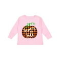 thumbnail image 1 of Inktastic Happy Fall Plaid Pumpkin Boys or Girls Long Sleeve Toddler T-Shirt, 1 of 5