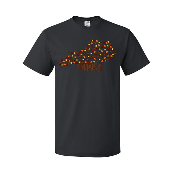 Inktastic Happy Fall Y'all Kentucky T-Shirt
