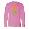 thumbnail image 1 of Inktastic Happy Fall Y'all, Pumpkin, Arrow, Fall, Autumn Long Sleeve T-Shirt, 1 of 5