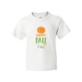 thumbnail image 1 of Inktastic Happy Fall Y'all, Pumpkin, Arrow, Fall, Autumn Youth T-Shirt, 1 of 5