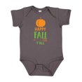 thumbnail image 1 of Inktastic Happy Fall Y'all, Pumpkin, Arrow - Orange Green Boys or Girls Baby Bodysuit, 1 of 5