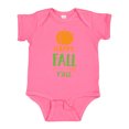 thumbnail image 1 of Inktastic Happy Fall Y'all, Pumpkin, Arrow - Orange Green Boys or Girls Baby Bodysuit, 1 of 5