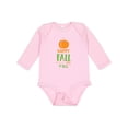 thumbnail image 1 of Inktastic Happy Fall Y'all, Pumpkin, Arrow - Orange Green Boys or Girls Long Sleeve Baby Bodysuit, 1 of 5