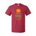 thumbnail image 1 of Inktastic Happy Fall Y'all, Pumpkin, Arrow - Orange Green T-Shirt, 1 of 5