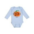 thumbnail image 1 of Inktastic Happy Fall Y'all Pumpkin Boys or Girls Long Sleeve Baby Bodysuit, 1 of 5
