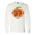 thumbnail image 1 of Inktastic Happy Fall Y'all Pumpkin Long Sleeve T-Shirt, 1 of 5