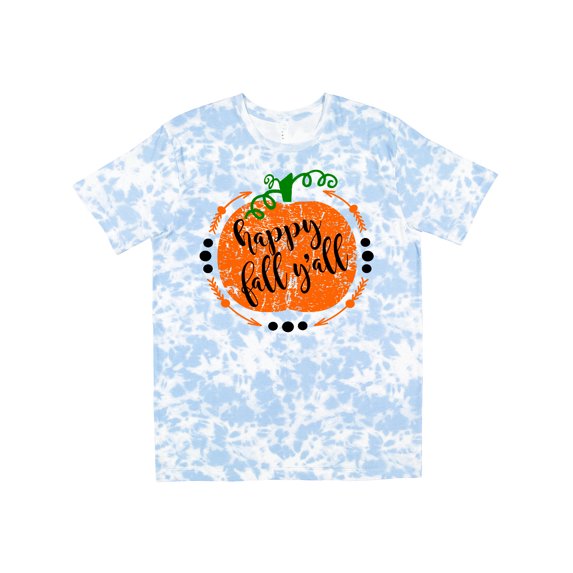 Inktastic Happy Fall Y'all Pumpkin T-Shirt