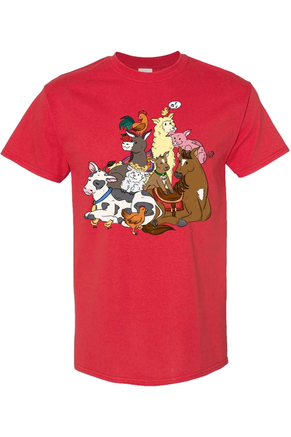 Happy Farm Animals T-Shirt