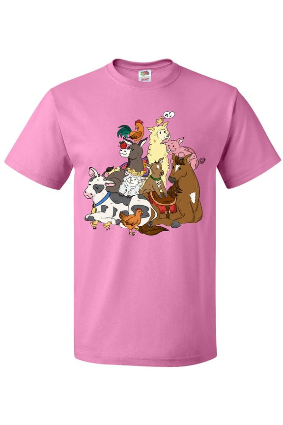 Happy Farm Animals T-Shirt