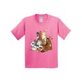 thumbnail image 1 of Inktastic Happy Farm Animals Youth T-Shirt, 1 of 5