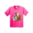 thumbnail image 1 of Inktastic Happy Farm Animals Youth T-Shirt, 1 of 5
