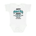 thumbnail image 1 of Inktastic Happy Father's Day Best Ever Boys or Girls Baby Bodysuit, 1 of 5