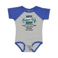 thumbnail image 1 of Inktastic Happy Father's Day Best Ever Boys or Girls Baby Bodysuit, 1 of 5