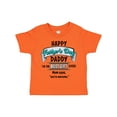 thumbnail image 1 of Inktastic Happy Father's Day Best Ever Boys or Girls Toddler T-Shirt, 1 of 5
