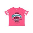 thumbnail image 1 of Inktastic Happy Father's Day Best Ever Boys or Girls Toddler T-Shirt, 1 of 5