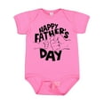 thumbnail image 1 of Inktastic Happy Father's Day Parent-Child Fist Bump Boys or Girls Baby Bodysuit, 1 of 5
