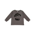 thumbnail image 1 of Inktastic Happy Father's Day Parent-Child Fist Bump Boys or Girls Long Sleeve Toddler T-Shirt, 1 of 5