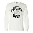 thumbnail image 1 of Inktastic Happy Father's Day Parent-Child Fist Bump Long Sleeve T-Shirt, 1 of 5