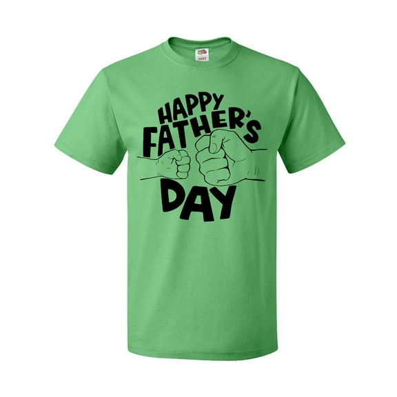 Inktastic Happy Father's Day Parent-Child Fist Bump T-Shirt
