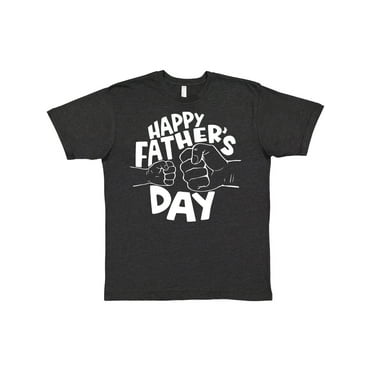 Inktastic Happy Father's Day Parent-Child Fist Bump T-Shirt
