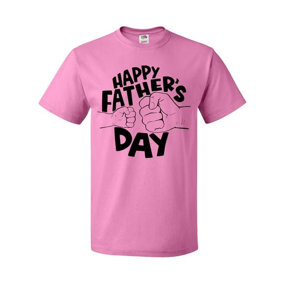 Inktastic Happy Father's Day Parent-Child Fist Bump T-Shirt