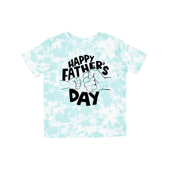 Inktastic Happy Father's Day Parent-child Fist Bump Boys or Girls Toddler T-Shirt