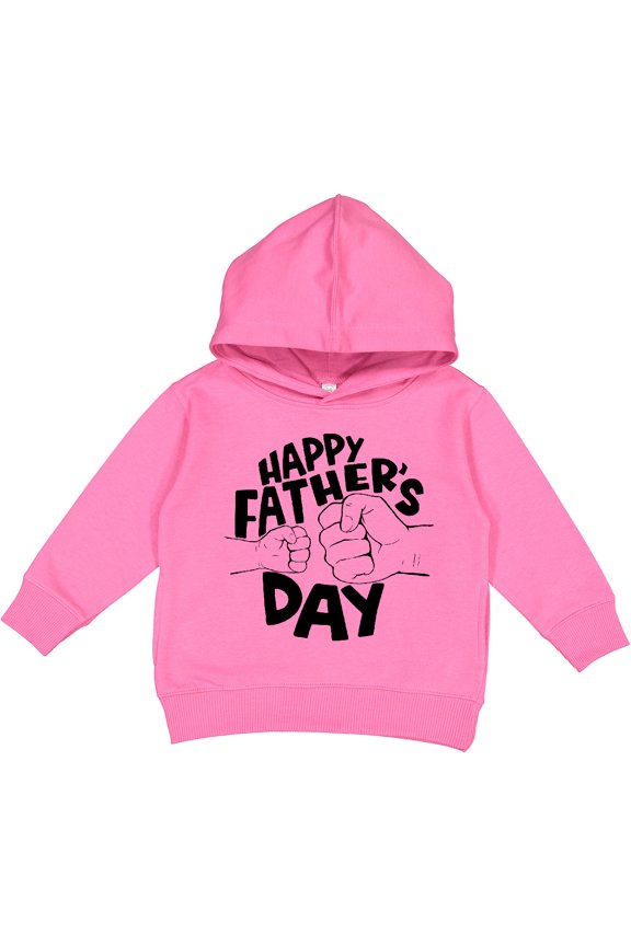 Happy Father's Day Parent-child Fist Bump Toddler Hoodie